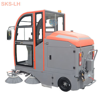qualità Wholesale Hotels SKS-LH S9 Machine Clean Industrial Road Sweeper Electric Car Ride On Floor Sweeper fabbrica