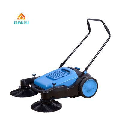 qualità Hotels Garden Road Sweeper / Path Leaf Walk Behind Helpless Street Handpush Sweeper fabbrica